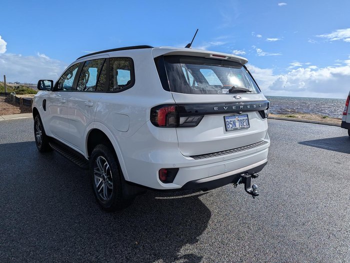 2024 Ford Everest Ambiente MY24.50 4X4 Dual Range Arctic White