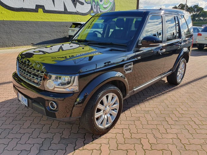 2014 Land Rover Discovery TDV6 Series 4 MY14 4X4 Dual Range Santorini Black