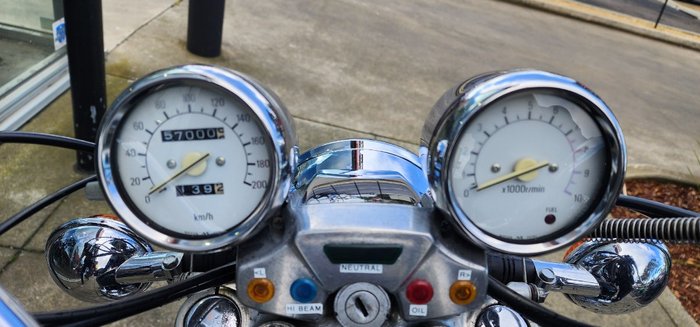 1996 Yamaha XV750 VIRAGO BLACK