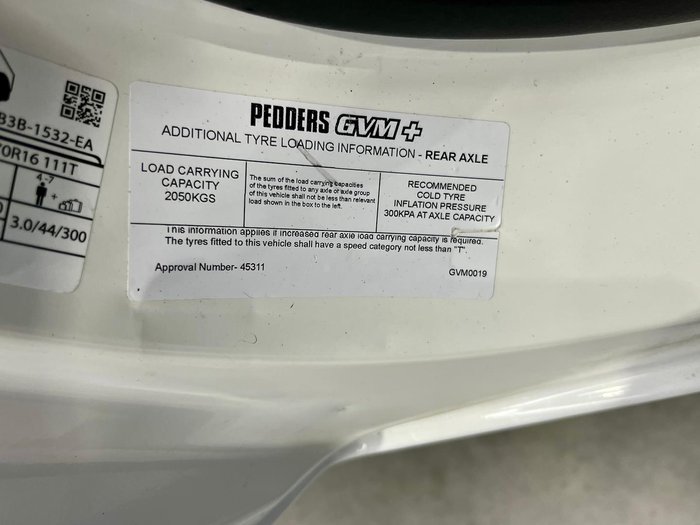 2019 Ford Ranger XL PX MkIII MY19.75 4X4 Dual Range Arctic White