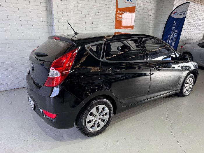 2016 Hyundai Accent Active RB4 MY16 Phantom Black