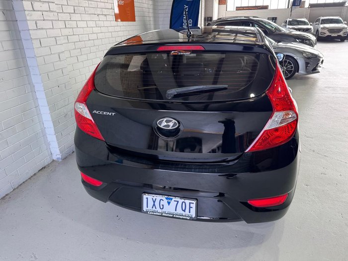 2016 Hyundai Accent Active RB4 MY16 Phantom Black