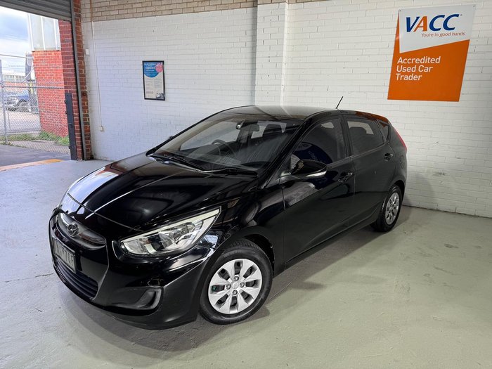 2016 Hyundai Accent Active RB4 MY16 Phantom Black