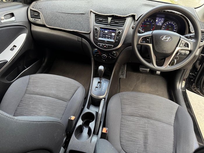 2016 Hyundai Accent Active RB4 MY16 Phantom Black