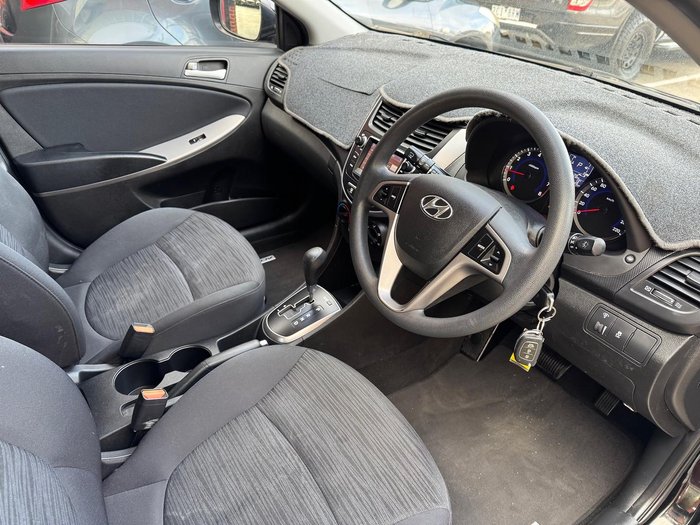 2016 Hyundai Accent Active RB4 MY16 Phantom Black