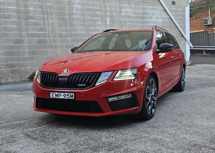 2020 SKODA Octavia RS 245 NE MY20.5 Red