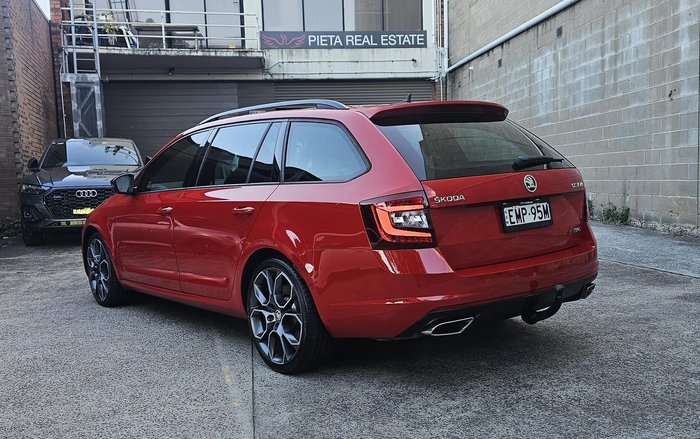 2020 SKODA Octavia RS 245 NE MY20.5 Red