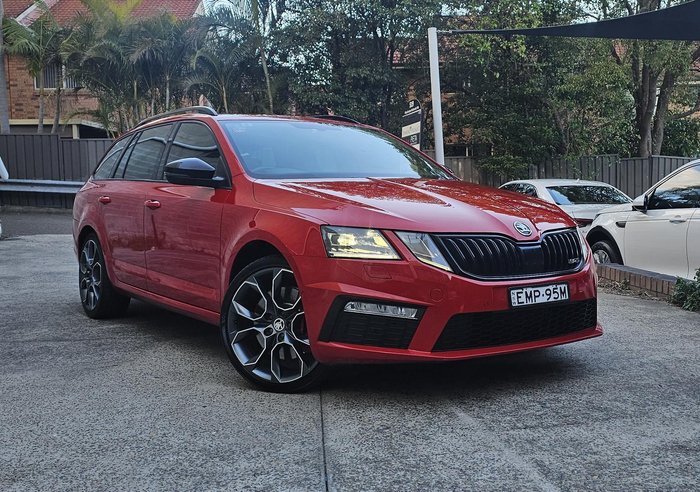 2020 SKODA Octavia RS 245 NE MY20.5 Red