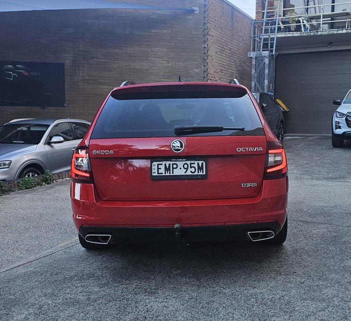 2020 SKODA Octavia RS 245 NE MY20.5 Red