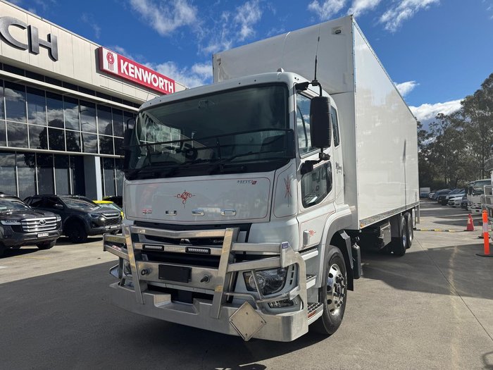 2022 Fuso Shogun FV74HTK 14 PALLET WHITE