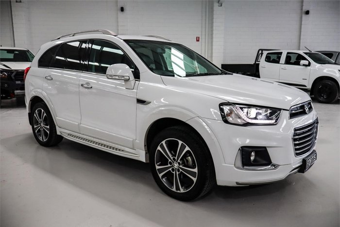 2018 Holden Captiva LTZ CG MY18 AWD Summit White