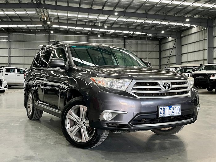 2012 Toyota Kluger KX-S GSU40R MY12 Graphite