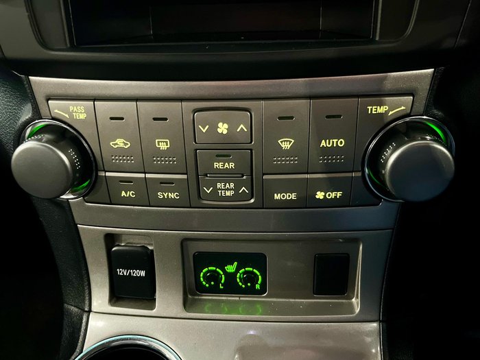 2012 Toyota Kluger KX-S GSU40R MY12 Graphite