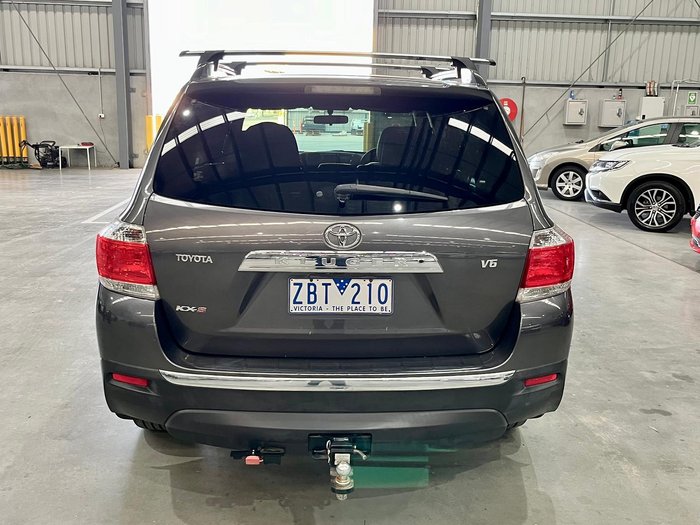 2012 Toyota Kluger KX-S GSU40R MY12 Graphite