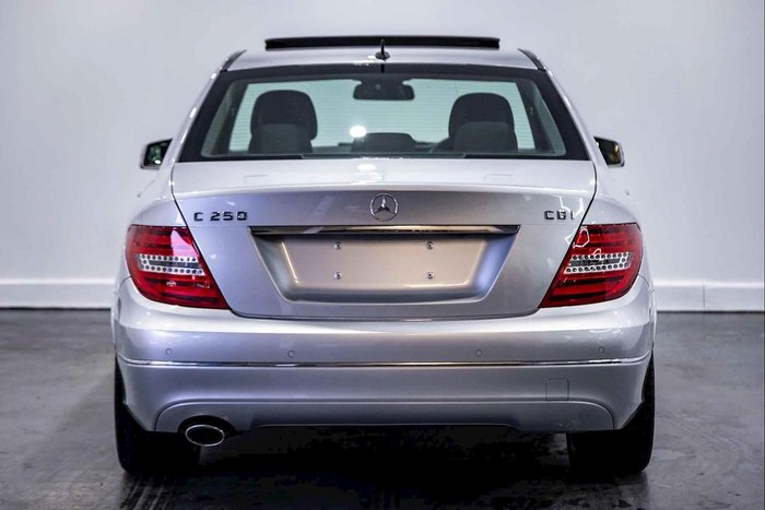 2013 Mercedes-Benz C-Class C250 CDI Elegance W204 MY13 SILVER