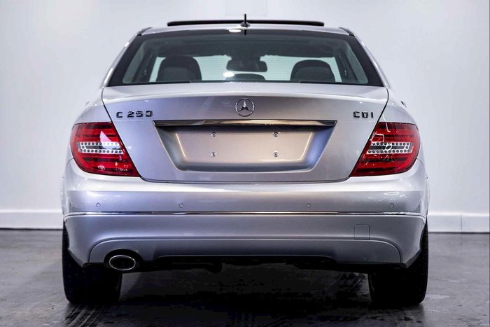 2013 Mercedes-Benz C-Class C250 CDI Elegance W204 MY13 SILVER