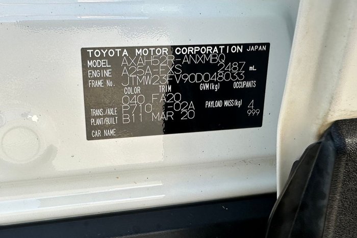 2020 Toyota RAV4 GXL