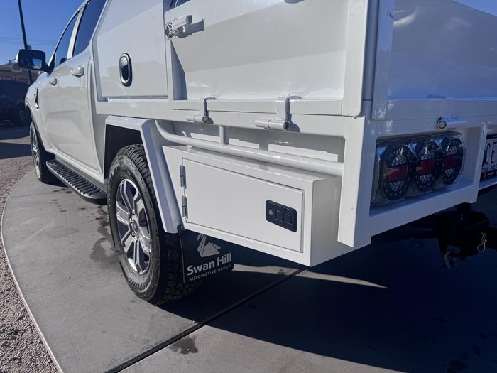 2025 Ford Ranger XLT MY25.25 4X4 Dual Range Arctic White