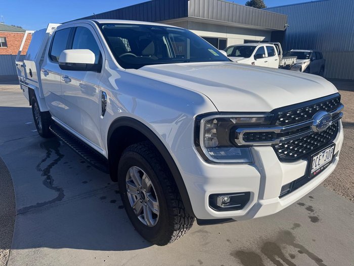 2025 Ford Ranger XLT MY25.25 4X4 Dual Range Arctic White