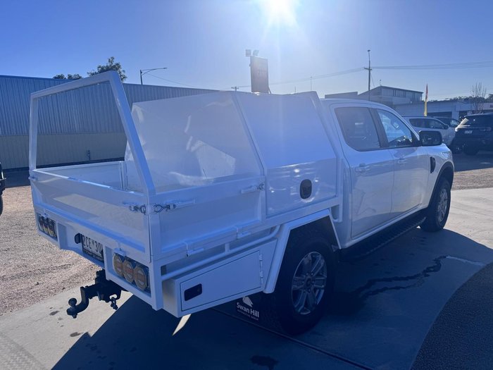 2025 Ford Ranger XLT MY25.25 4X4 Dual Range Arctic White