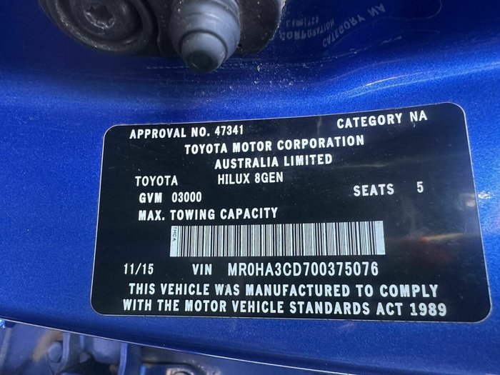 2015 Toyota Hilux SR5