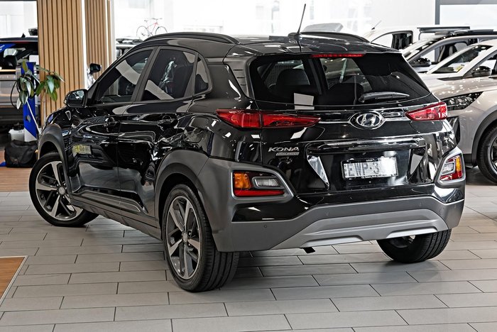 2018 Hyundai Kona Highlander OS MY18 Phantom Black