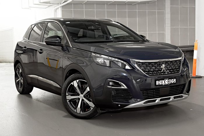 2017 Peugeot 3008 GT Line P84 MY18 Black