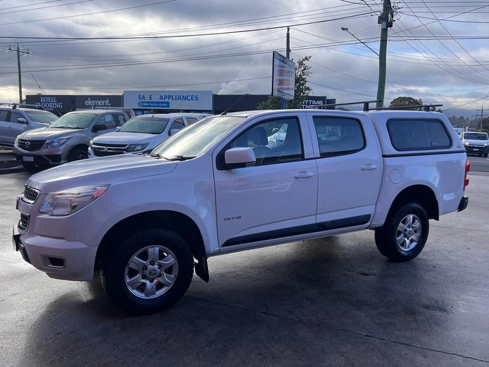 2014 Holden Colorado LS RG MY15 4x2 Summit White