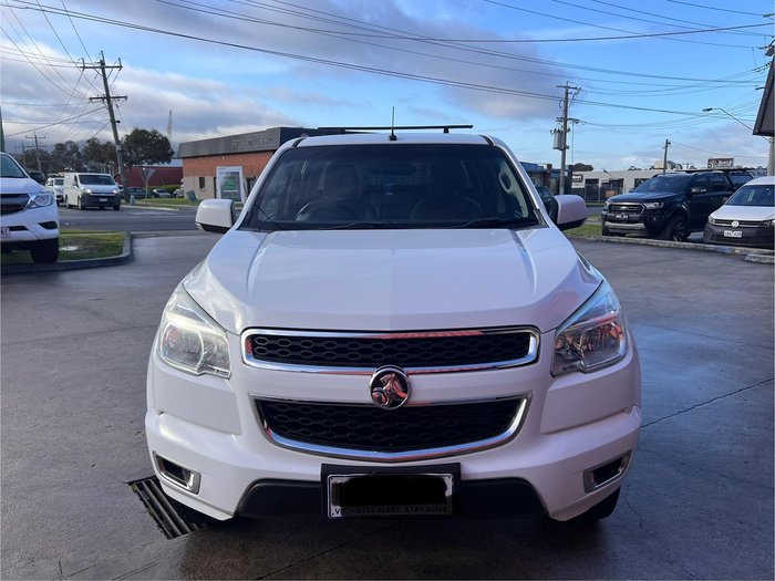 2014 Holden Colorado LS RG MY15 4x2 Summit White