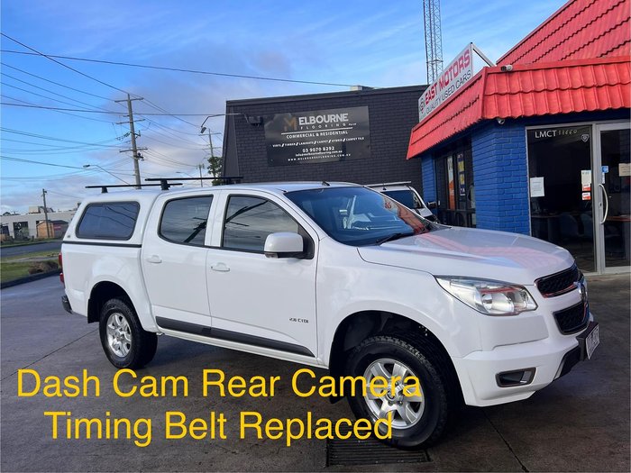2014 Holden Colorado LS RG MY15 4x2 Summit White