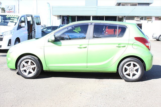 2011 Hyundai i20 Active PB MY12 Electric Green