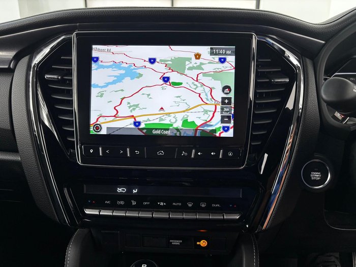 2022 Isuzu MU-X LS-U MY23 4x2 Basalt Black