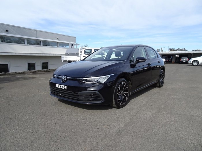 2022 Volkswagen Golf 110TSI Life 8 MY23 Deep Black