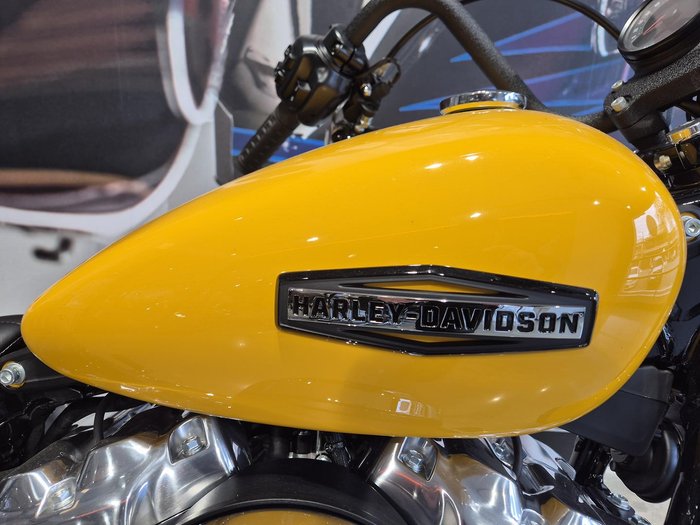2025 Harley-Davidson Street Bob 117 (FXBB) Softail Yellow