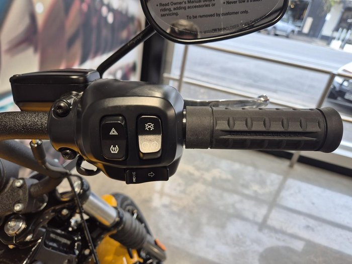 2025 Harley-Davidson Street Bob 117 (FXBB) Softail Yellow