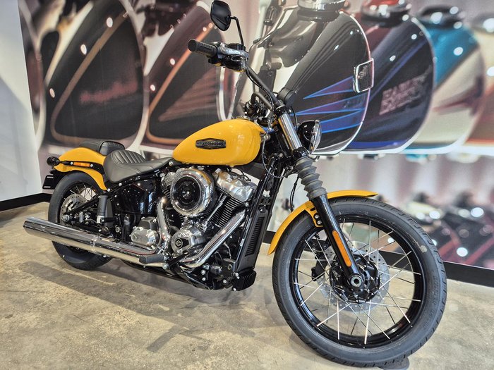 2025 Harley-Davidson Street Bob 117 (FXBB) Softail Yellow