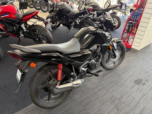 2024 Honda CB125F (CBF125) CB Black