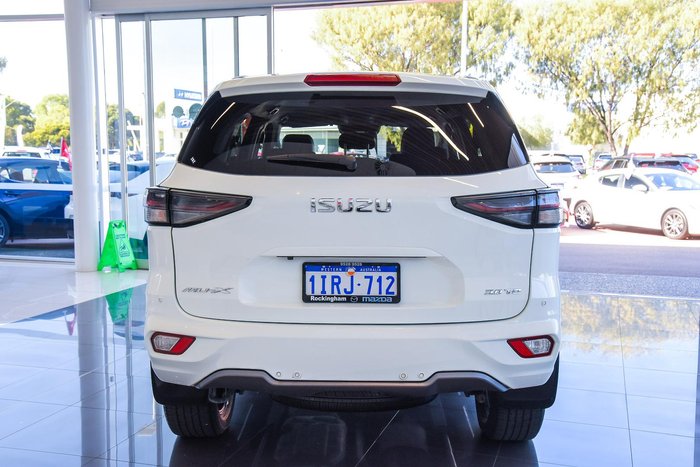 2022 Isuzu MU-X LS-T MY23 4X4 Dual Range Mineral White