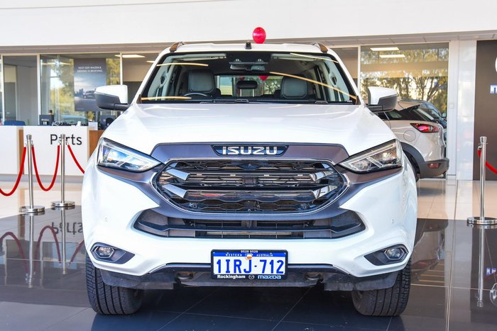 2022 Isuzu MU-X LS-T MY23 4X4 Dual Range Mineral White
