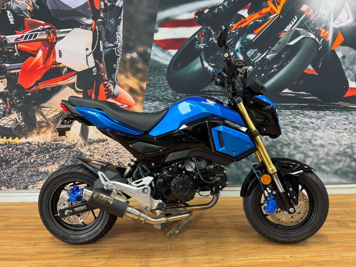 2016 Honda MSX125 GROM BLUE