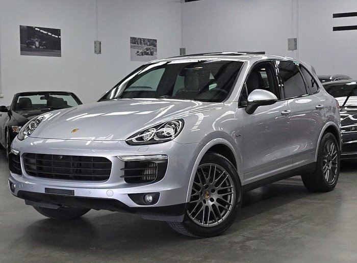 2017 Porsche Cayenne Diesel Platinum Edition 92A MY17 4X4 On Demand Rhodium Silver