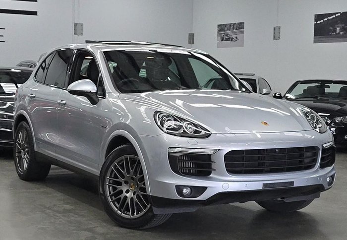 2017 Porsche Cayenne Diesel Platinum Edition 92A MY17 4X4 On Demand Rhodium Silver