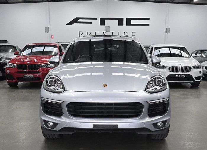 2017 Porsche Cayenne Diesel Platinum Edition 92A MY17 4X4 On Demand Rhodium Silver
