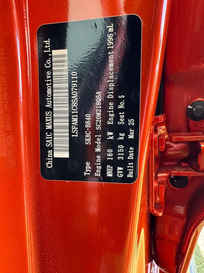 2025 LDV T60 Max PRO