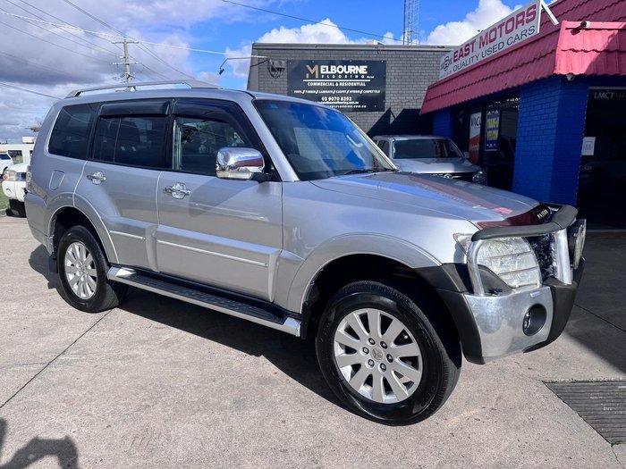 2011 Mitsubishi Pajero Exceed NT MY11 4X4 Cool Silver