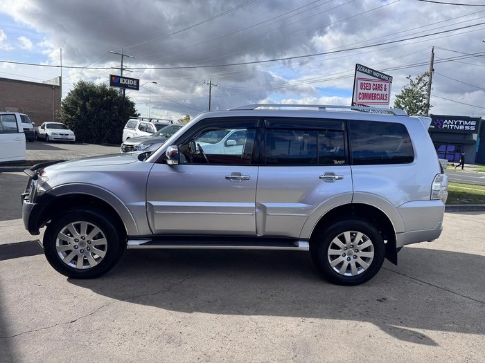 2011 Mitsubishi Pajero Exceed NT MY11 4X4 Cool Silver
