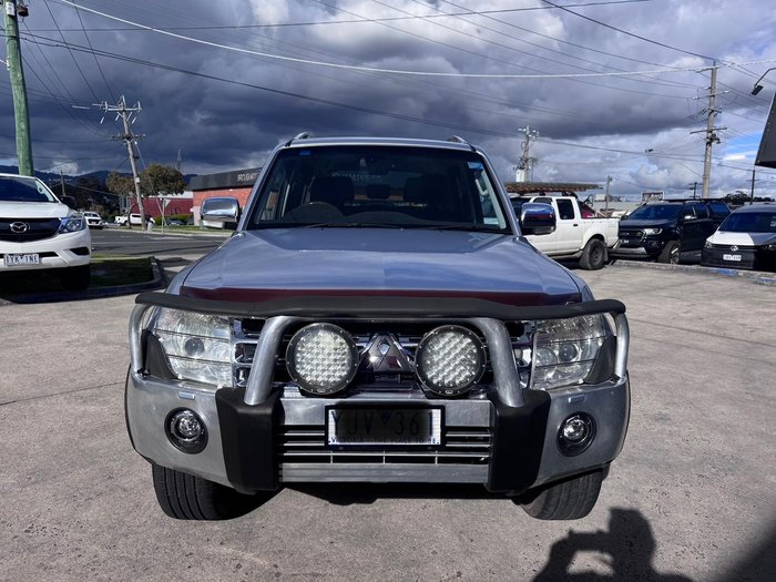 2011 Mitsubishi Pajero Exceed NT MY11 4X4 Cool Silver