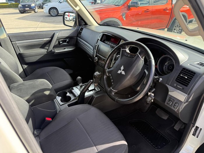 2016 Mitsubishi Pajero GLX NX MY17 4X4 Dual Range White