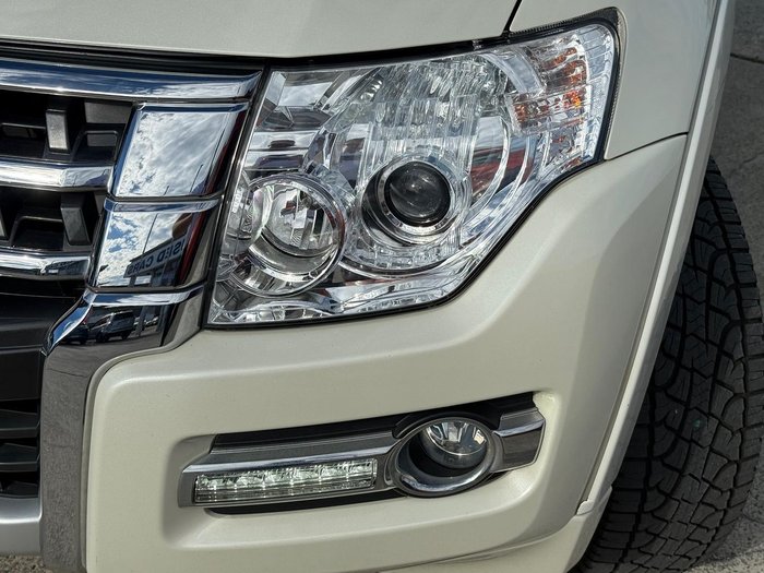 2016 Mitsubishi Pajero GLX NX MY17 4X4 Dual Range White