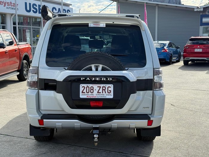 2016 Mitsubishi Pajero GLX NX MY17 4X4 Dual Range White
